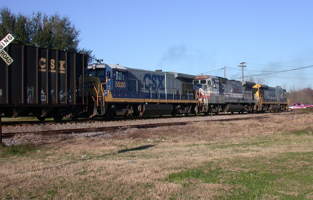 Local backing up in the siding